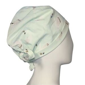 Crown Swans Pixie-Style Scrub Hat